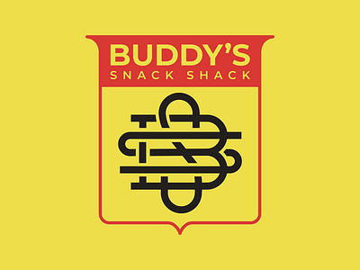 Buddy's Alt Logo alternate brand branding cafe design georgia graphic design identity illustration logo logo design mark restaurant snack