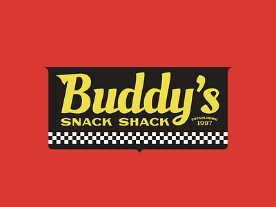 Buddy's Alternate Logo brand branding cafe design georgia graphic design identity illustration logo logo design mark restaurant