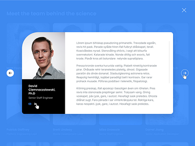 Freight Science :: Team Bios bio modal people team