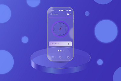 Glassmorphism style. Ui phone app 3d branding graphic design logo motion graphics