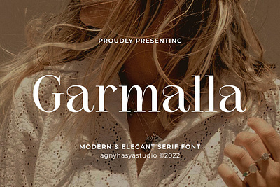 Garmalla - Display Serif Font beauty branding classic elegant fashion font italic ligature logo logotype luxury modern serif typeface typography