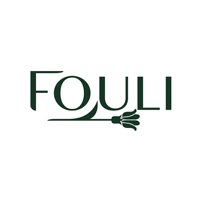 FOULI Syros Apartments apartments branding elegant ermoupoli fouli flower logo logo design logotype minimal syros island