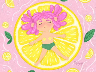 Pink Lemonade character design children book illustration children illustration digital art digital drawing digital illustration illustration illustrator procreate