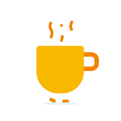 Hot Coffee animation animators blackcoffee cup cupcoffee design drink drinkcoffee graphic design hotcoffee illustration json lottie motion graphics smoke ui walking