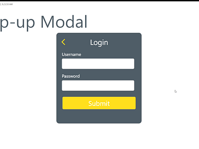 UI UX Pop Up Modal designs, themes, templates and downloadable graphic ...