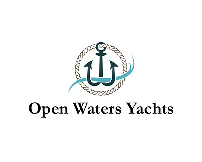 Open Waters Yachts / Boat logo branding dailylogochallenge design graphic design illustration logo typography vector