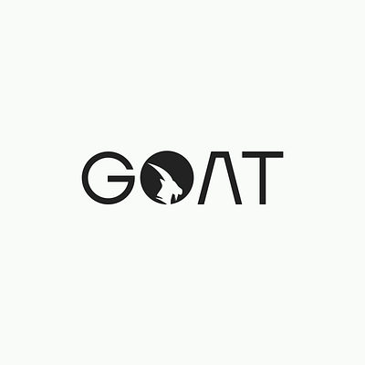 G.O.A.T goat great greatest letter a letter g letter o letter t letters logo monogram