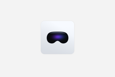 Apple Vision Pro Icon apple apple vision pro figma icon icon design iconography quito tech ui vision pro
