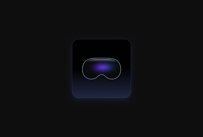 Apple Vision Pro icon apple ecuador icon icon design iconography ui ux vision pro