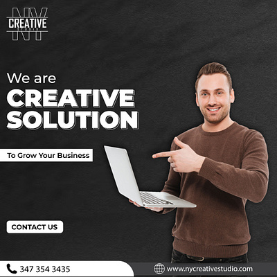Creative Solution branding brochures business creative creative solution design graphic design illustration logo typography ui ux vector