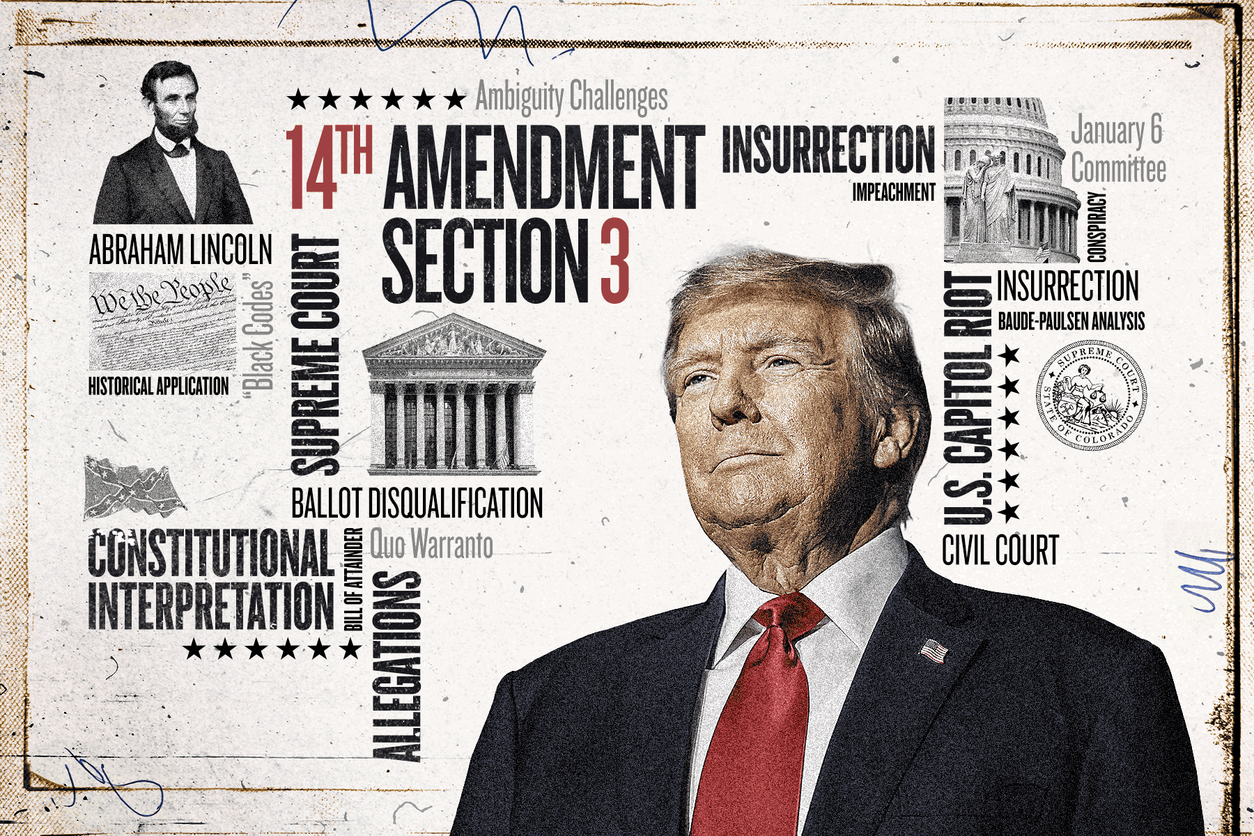 2024 Election - Editorial graphic for NY newspaper animation editorial graphic design illustration motion graphics news tag cloud trump