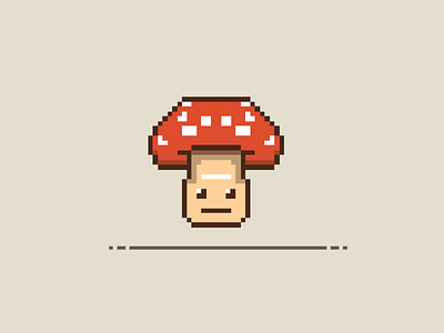 pixel mushroom mushroom mushroom illustration mushroom logo pixel mushroom vector mushroom