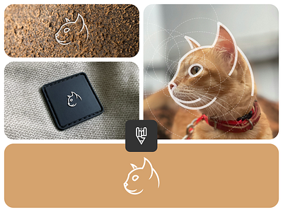 Cat Logo Design app branding cat design flat graphic design icon illustration logo ui vector