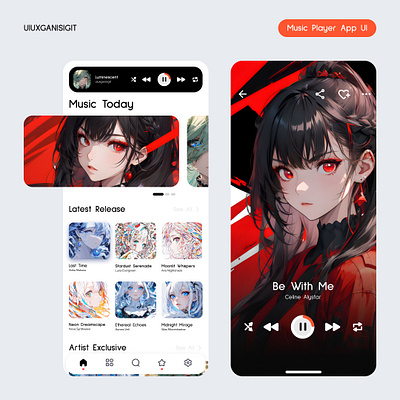 Music Player App UI logo