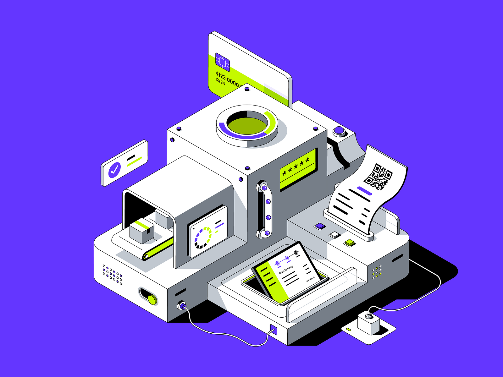 Fintech Illustrations - Elevating Transactions by Abdul Qoiyum Cw for ...