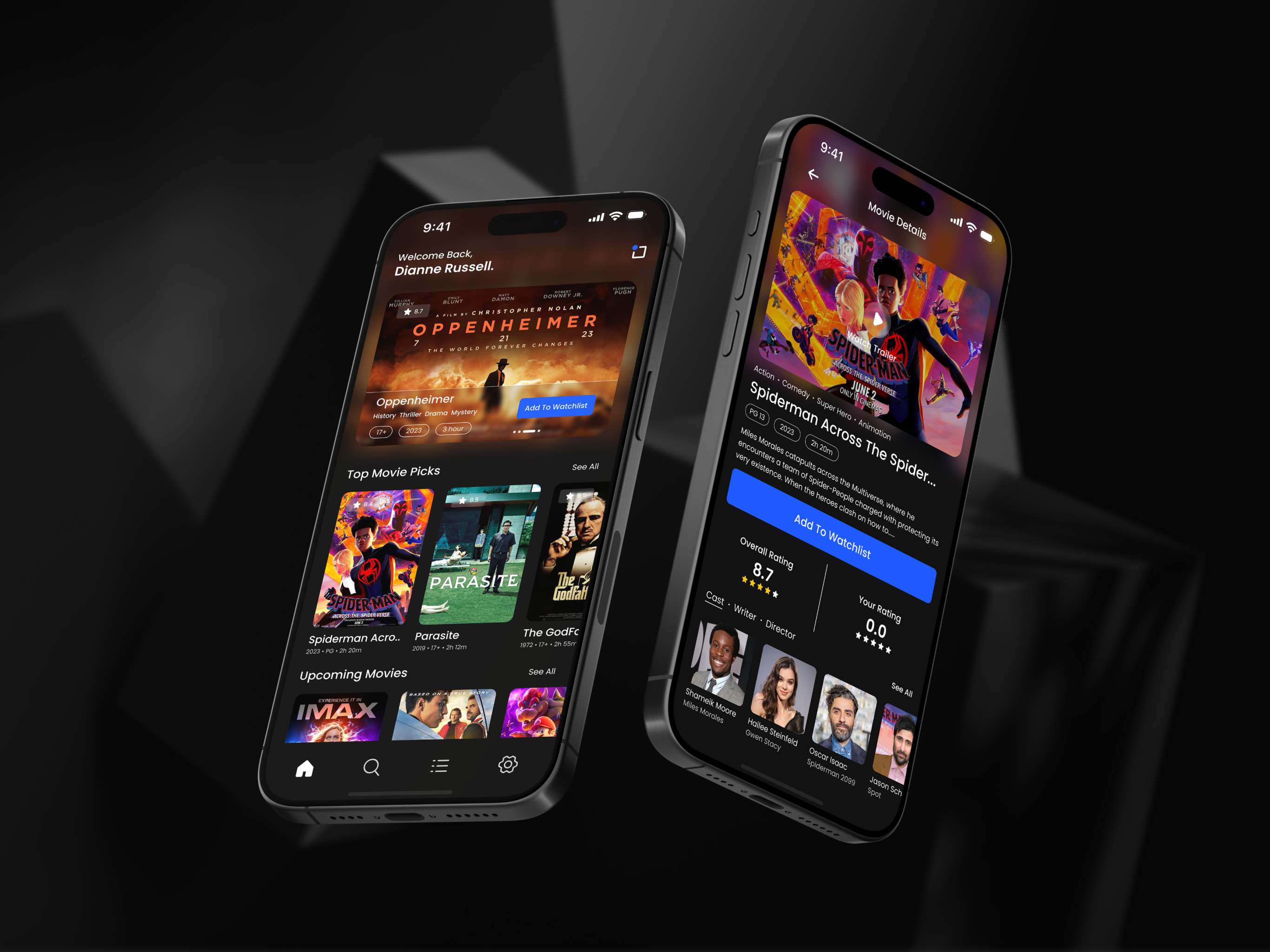 Movie Database / Information Mobile App Design app app design cool mobile app design film film app graphic design imdb app mobile mobile app mobile app design mobile design movie movie app movie database movie information ui ui design user interface ux ux design