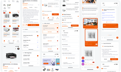 Planet Print: Where Shopping Meets Instant Messaging bot checkout checkoutflow detail product ecommerce faq home instantmessaging list product message mobile design order shopping ui ux