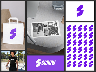 Scruw - Logo Branding 3d branding graphic design logo motion graphics