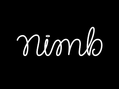 Nimb adobe illustrator calligraphy calligraphy logo graphic design hand lettering lettering
