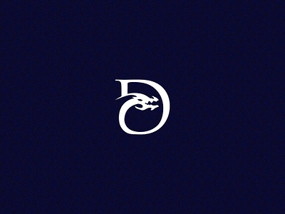 D with Dragon abstrac logo design 3d animation branding company logo