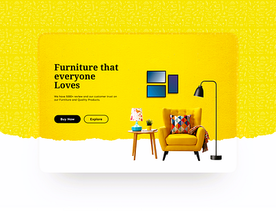 Furniture Landing Page UI design figma furniture furniture landing page furniture website graphic design landing page ui web web design