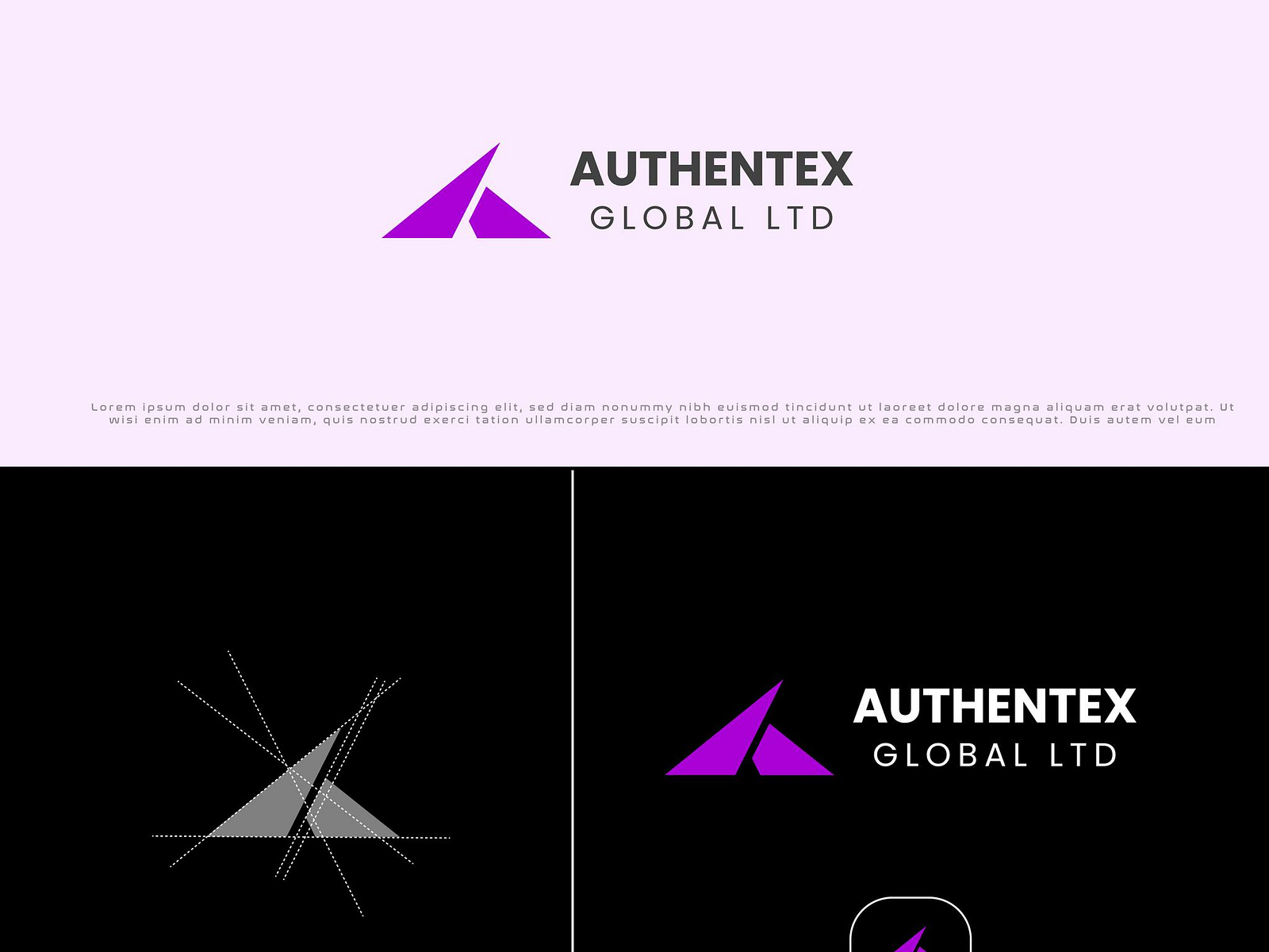 authentex global ltd logo by MD RAMJAN on Dribbble