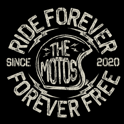 THE MOTOS branding graphic design handmade illustration logo mexico motorcycle traditional vintage