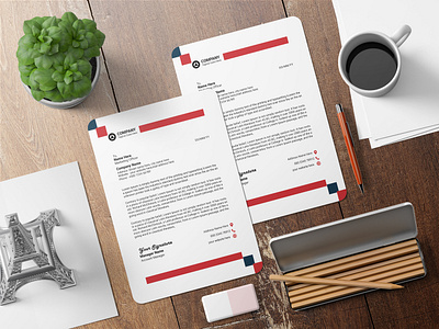 Letterhead Design Template branding creative creativedesign design designer graphic graphic design illustration letterhead letterhead design letterhead template