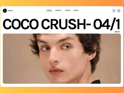 -Fashion Website Design-UI/UX design ecommerce ecommerce landing page ecommerce web design graphic design ui website website design