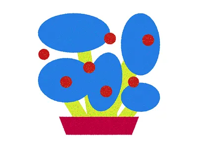 Plant art bold contemporary flower kemal sanli plant