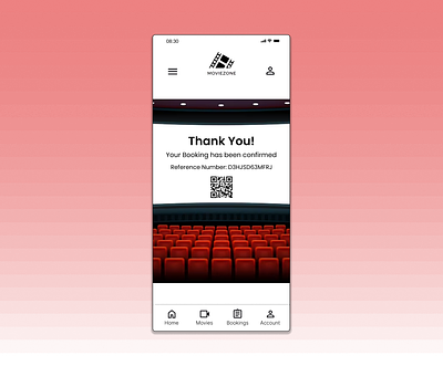 Daily UI 077 - Thank You cinema daily 100 challenge daily ui 077 daily ui 77 dailyui dailyui077 dailyui77 design film movie thank you ui uiux ux