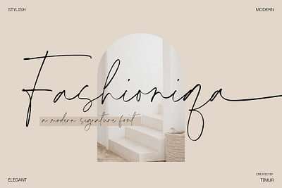 Fashioniqa - Modern Signature Font design font fonts graphic design handwritten font modern font script script font signature font wedding font