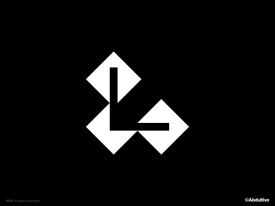monogram letter L logo exploration .005 brand branding design digital geometric graphic design icon letter l logo marks minimal modern logo monochrome monogram negative space