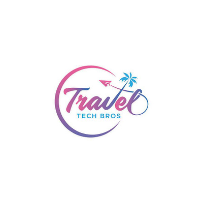 Travel agency logo design logistic