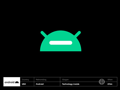 Android 2144. Next generation android brand branding design figma flat google graphic design icon identity illustration ios logo logotype phone photoshop robot ui vector