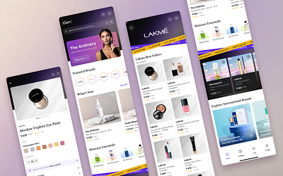 Fashion Products App UI beauty products app ui beauty products mobile ui fashion app ui fashion mobile ui mobile app ui procreator ui user interface ux women products app ui