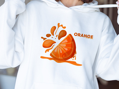 New vector with the slice of juicy orange art bright colors citrus design digital fun art graphic design illustration orange print vector апельсин вектор графический дизайн иллюстрация цитрус
