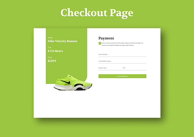 Simple Check Out Page branding buttons case study checkoutpage colors daily ui ui ux web design