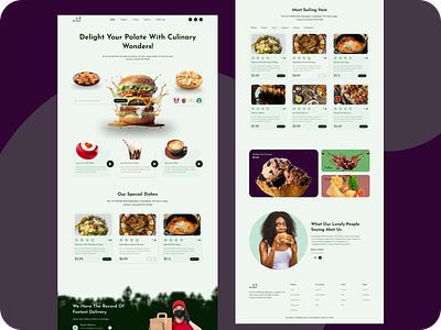 Creative landing page design for food web creative user interface design food web design food web uiux design graphic design landing page landing page design landing page uiux responsive web design restauranr website restaurant landing page design restaurant uiux design restaurant web interface design uiux design user experience design user interface design web design web interface design web site design web uiux website uiux design