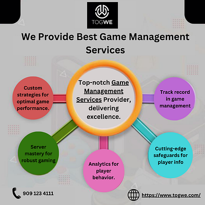 Best Game Management Services branding graphic design logo management services