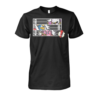 Kirby Informer The Pink Samurai Shirt design illustration