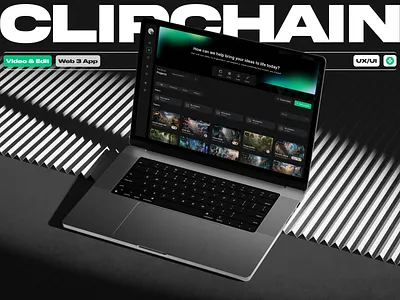 WEB3 Video Editor Library 🎥 3d crypto design graphic design library productdesign saas ui ux video