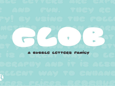 GLOB Font Family bubble glob font family global font family css multilanguage multilanguage database design multilanguage font puffy face