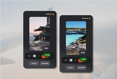 Travel Cards app card clean design minmal mobile travel travel card ui ux