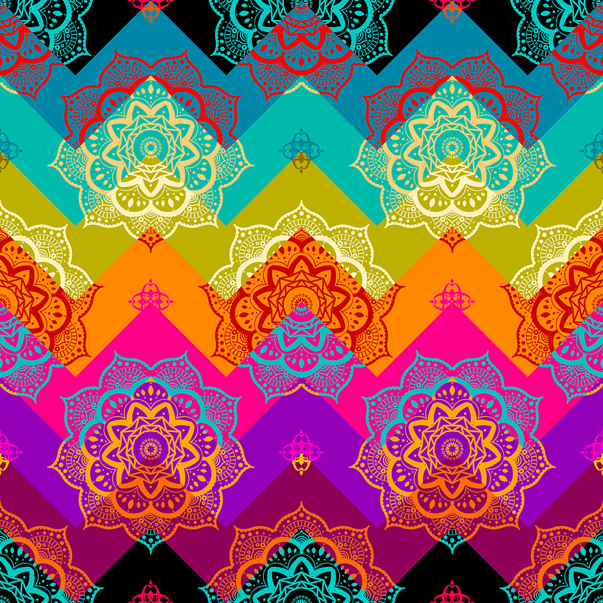 Boho Style textile collection boho boho pattern boho style indian style mandala pattern patchwork patchwork pattern seamless pattern textile pattern tribal pattern