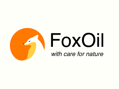 Logo for auto oil abstract animal design emblem fox graphic design illustration logo logo design logot logotype mascot minimal nature oil relax vector