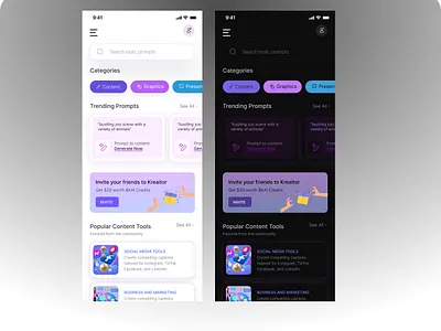 AI content generation app concept branding design dribble graphic design illustration inspiration logo mobile ui ux