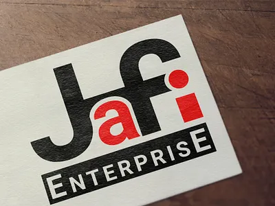 Logo for Jafi Enterprises bangladesh book brandidentity branding design digitaldesign dribbble flyer graphic design illustration leaflet logo logodesigner