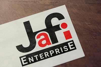 Logo for Jafi Enterprises bangladesh book brandidentity branding design digitaldesign dribbble flyer graphic design illustration leaflet logo logodesigner