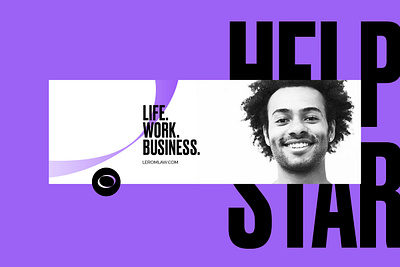 Lerom Law branding design graphic design logo ui ux website
